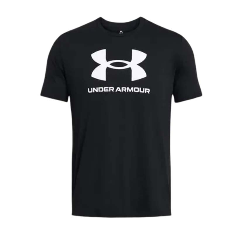 Under Armour Sportstyle Logo Update Kısa Kollu T-Shirt Siyah