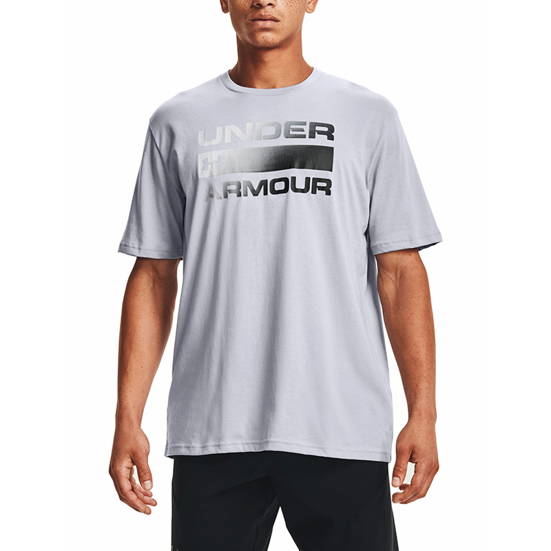 Under Armour Team Issue Wordmark T-Shirt Gri Siyah