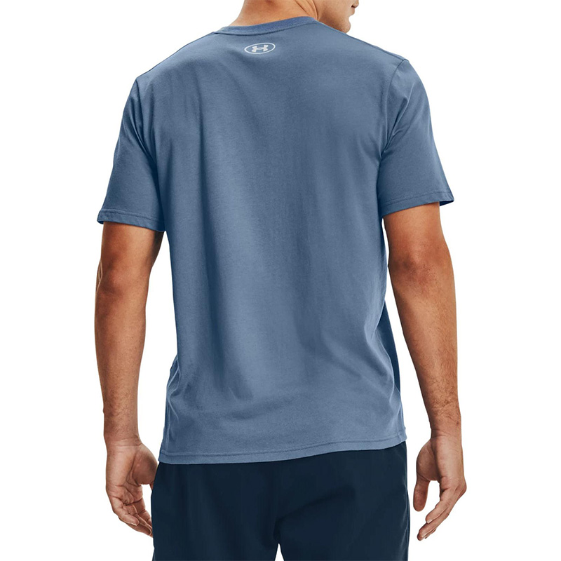 Under Armour Team Issue Wordmark T-Shirt Mavi Gri