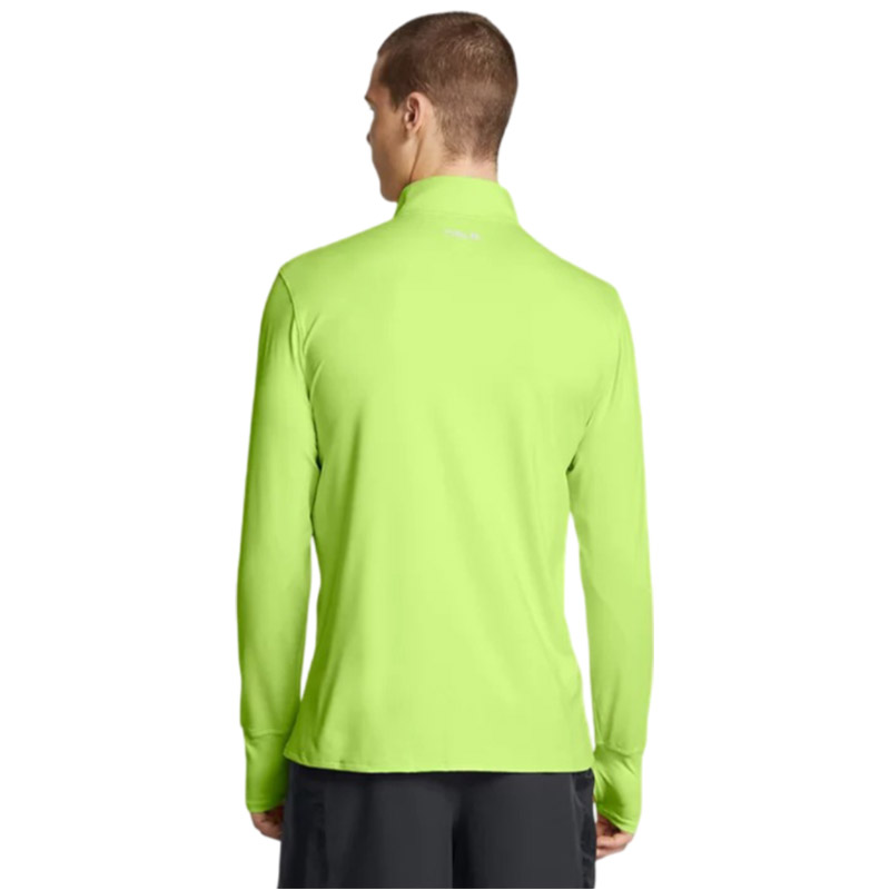 Under Armour Trail Run Çeyrek Fermuarlı Uzun Kollu T-Shirt Yeşil