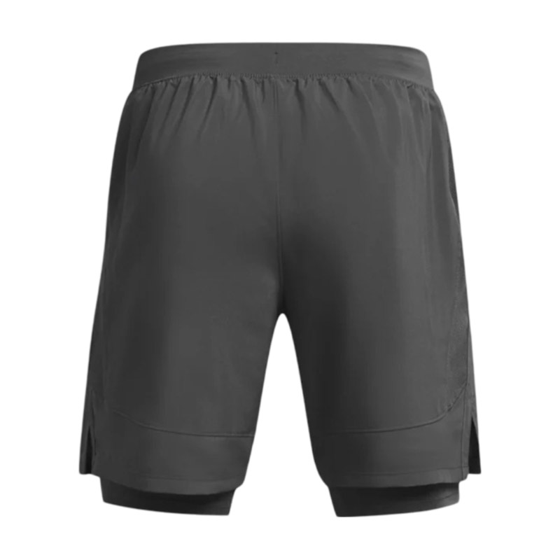 Under Armour UA Launch 7'' 2 in 1 Şort Gri