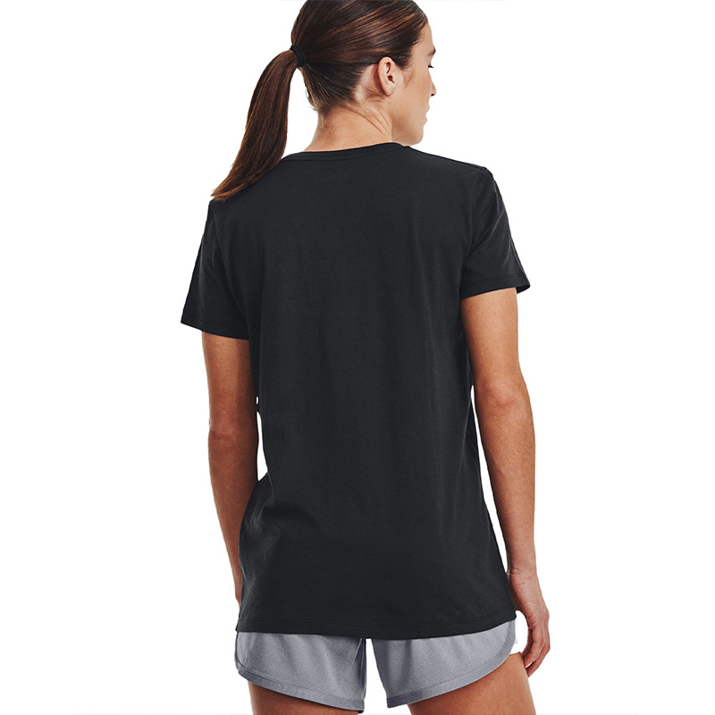 Under Armour Vintage Performance Kadın Kısa Kollu T-Shirt Siyah
