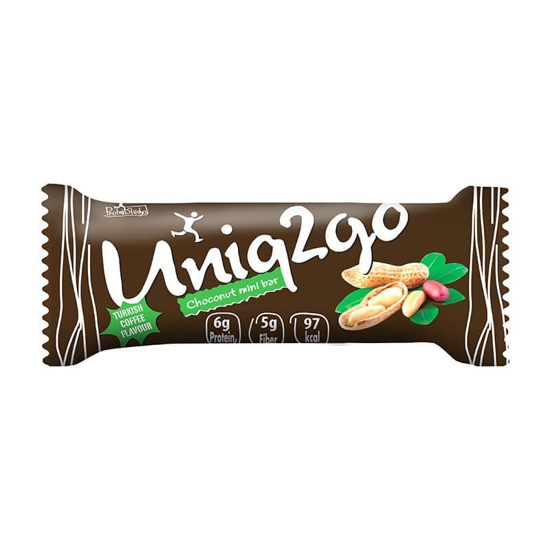 Uniq2go Choconut Yer Fıstıklı Mini Bar 25 Gr 16 Adet
