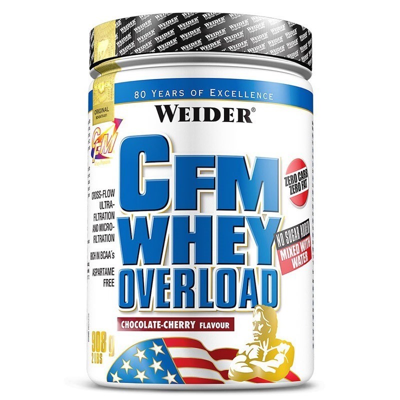 Weider CFM Whey Overload Protein 100% 908 Gr