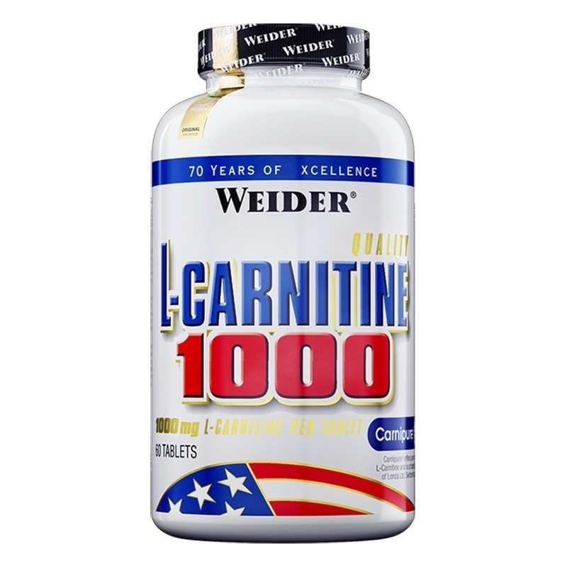 Weider L-Carnitine 1000 Mg 60 Tablet