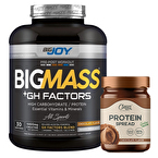 Big Joy Big Mass + GH Factors 3000 Gr + Clean Powders Protein Spread Çikolata Kombinasyonu