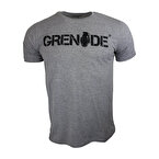 Grenade Kısa Kollu T-Shirt Siyah - Gri