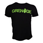 Grenade Kısa Kollu T-Shirt Siyah - Yeşil