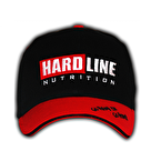 Hardline Amerikan Beyzbol Şapka Siyah-Kırmızı
