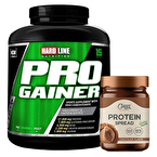 Hardline Progainer 3000 Gr + Clean Powders Protein Spread Çikolata Kombinasyonu