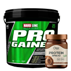 Hardline Progainer 5000 Gr + Clean Powders Protein Spread Çikolata Kombinasyonu