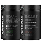 Kingsize Nutrition BCAA + Glutamine Powder + Beast Mode Kombinasyonu