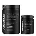 Kingsize Nutrition Citrulline Malate Powder + Creatine Powder Kombinasyonu