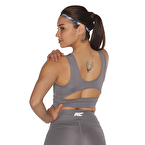 MuscleCloth Dora Sporcu Sütyeni Gri