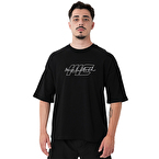 MuscleCloth Icon Heavyweight Oversize T-Shirt Siyah