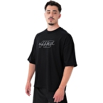 MuscleCloth Icon Heavyweight Oversize T-Shirt Siyah