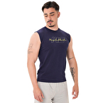 MuscleCloth Icon Kolsuz T-Shirt Lacivert