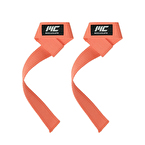 MuscleCloth Lifting Straps Pembe