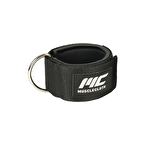 MuscleCloth Padded Ankle Cuff Tekli Paket Siyah