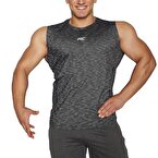 MuscleCloth Pro Kolsuz T-Shirt Siyah