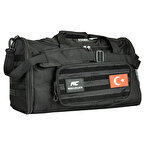 MuscleCloth Tactical Duffel Bag Silindir Çanta Siyah