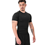 MuscleCloth Tech Kısa Kollu T-Shirt Siyah