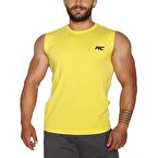 MuscleCloth Training Kolsuz T-Shirt Sarı