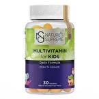 Nature's Supreme Gummies Multivitamin for Kids 30 Çiğnenebilir Form