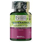 Nature's Supreme Resveratrol + Quercetin 30 Kapsül