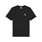 Puma Classics Small Logo Kısa Kollu T-Shirt Siyah