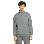 Puma Essentials Track Jacket Fermuarlı Sweatshirt Gri