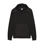 Puma M Concept Training Knit Kapüşonlu Sweatshirt Siyah