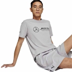 Puma Mercedes AMG Petronas Ess Kısa Kollu T-Shirt Gri