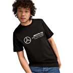 Puma Mercedes AMG Petronas F1 Ess Logo T-Shirt Siyah