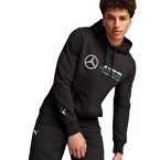 Puma Mercedes AMG Petronas Kapüşonlu Sweatshirt Siyah