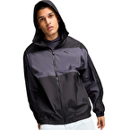 Puma Mesh Lined Rüzgarlık Siyah Gri
