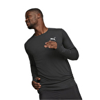 Puma Run Favorite Uzun Kollu T-Shirt Siyah