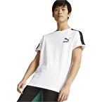 Puma T7 Iconic Kısa Kollu T-Shirt Beyaz