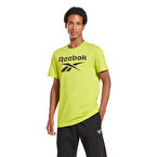 Reebok Big Logo Kısa Kollu T-Shirt Sarı