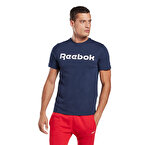 Reebok Graphic Series Linear Read Kısa Kollu T-Shirt Lacivert
