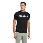 Reebok Graphic Series Linear Read Kısa Kollu T-Shirt Siyah