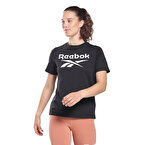 Reebok Identity Kadın Kısa Kollu T-Shirt Siyah