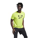 Reebok Running Speedwick Graphic Kısa Kollu T-Shirt Yeşil