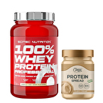 Scitec Whey Professional Whey Protein 920 Gr + Clean Powders Protein Spread Fındık Kreması Kombinasyonu