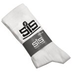 SiS Sportwear Uzun Çorap 3’lü - Beyaz