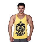 Supplementler.com Beast Mode Hlk Fitness Atleti Sarı