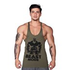 Supplementler.com Beast Mode Hlk Fitness Atleti Yeşil