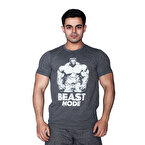 Supplementler.com Beast Mode HLK T-Shirt Koyu Gri