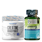 Supplementler.com Creatine (Creapure®) 509 Gr + Nature's Supreme Omega 3 1000 Mg 100 Kapsül Kombinasyonu