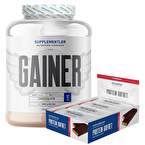 Supplementler.com Gainer 3000 Gr + Protein Gofret 12 Adet Kombinasyonu